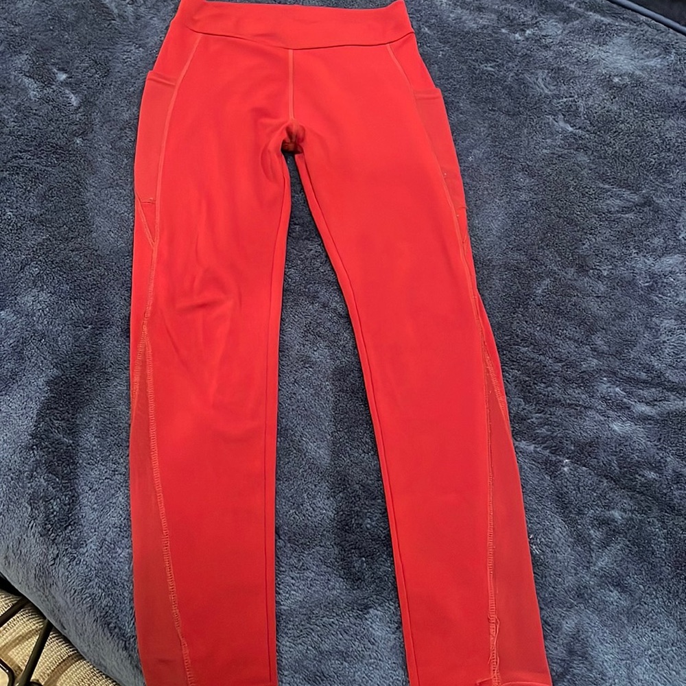 FREE Burgundy leggings with pockets Free when you bundle up with any item.